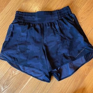 Lululemon hotty hot high rise shorts